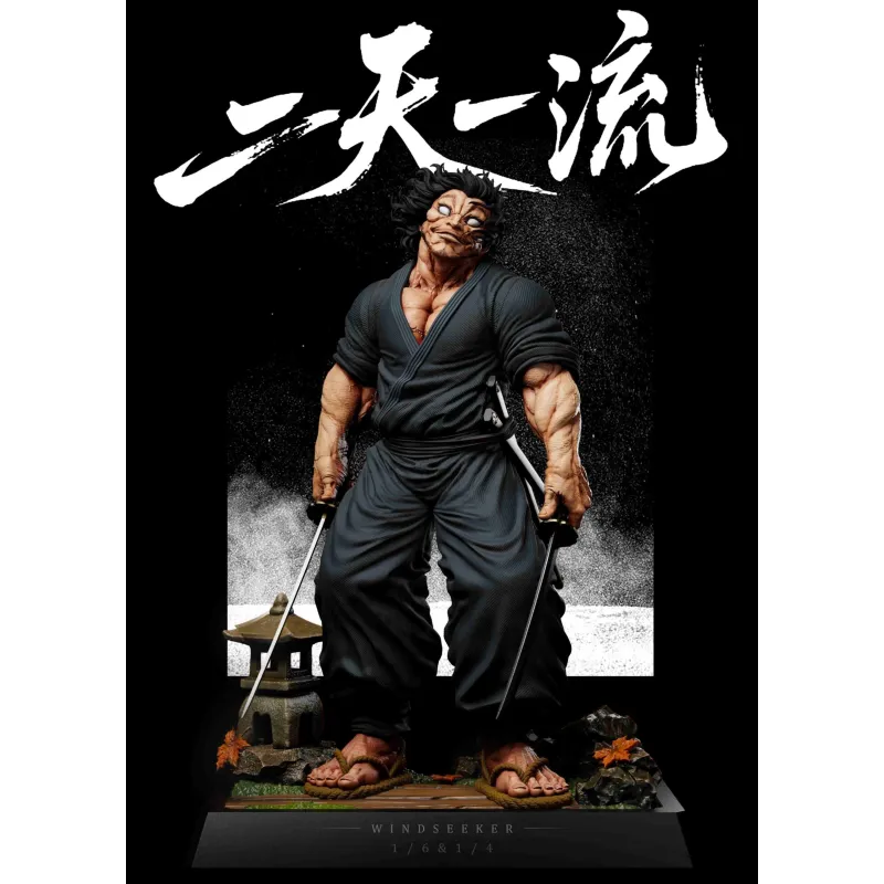 Baki the Grappler Miyamoto Musashi WindSeeker Studio - Buy Now