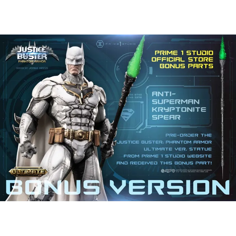 DC Justice Buster: Phantom Armor Prime 1 Studio - Buy Now