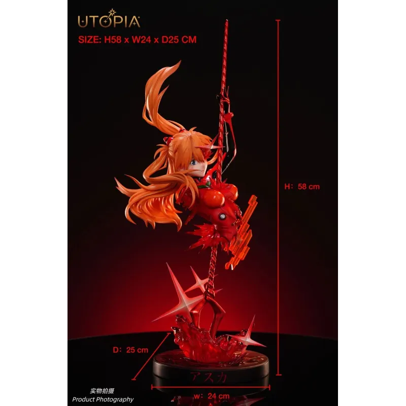Neon Genesis Evangelion Asuka Bust Utopia Studio - Buy Now