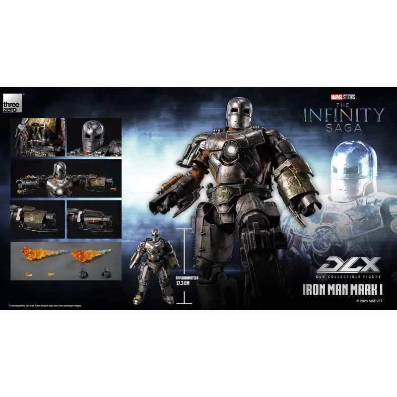 Marvel Iron Man Mark 1 Threezero - Buy Now