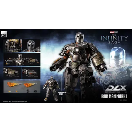Marvel Iron Man Mark 1 Threezero - Buy Now