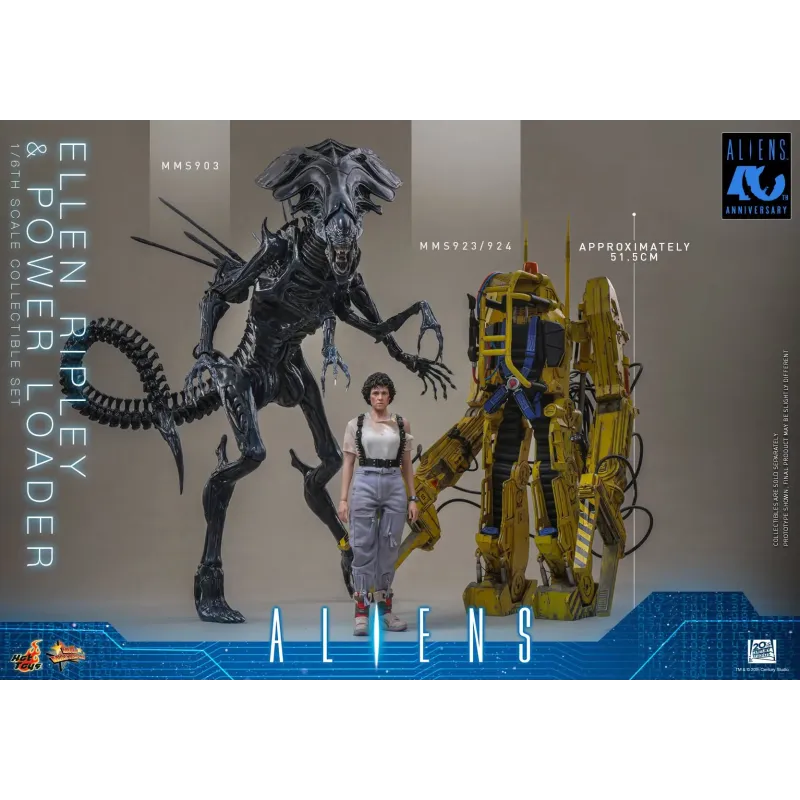 Aliens Ellen Ripley Power Loader Hot Toys - Compra