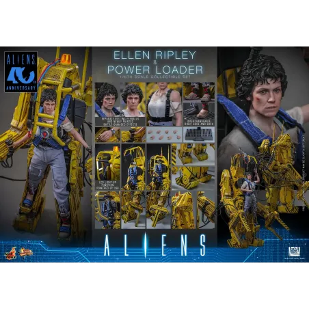 Aliens Ellen Ripley Power Loader Hot Toys - Compra