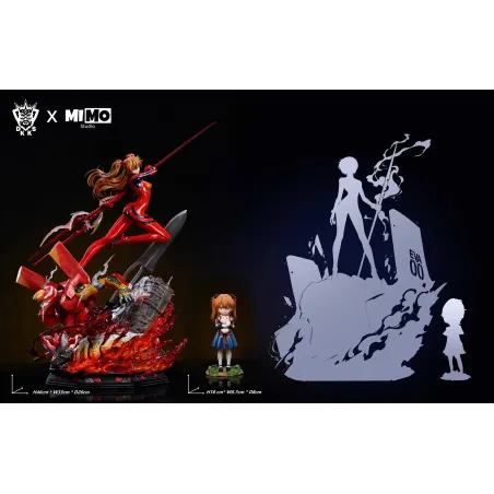 Neon Genesis Evangelion Asuka Battle Suit Dark King X MIMO