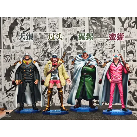 One Piece Daigin x Yarisugi x Gorilla x Ratel Black Studio