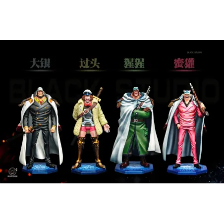One Piece Daigin x Yarisugi x Gorilla x Ratel Black Studio