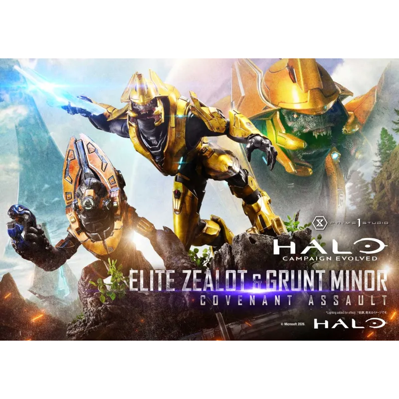 Halo: Campaign Evolved Elite Zealot X Grunt Minor Prime 1 Studio