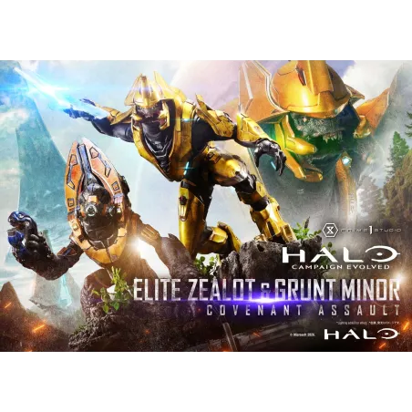 Halo: Campaign Evolved Elite Zealot X Grunt Minor Prime 1 Studio