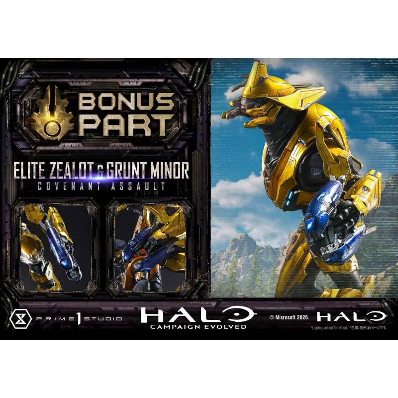 Halo: Campaign Evolved Elite Zealot X Grunt Minor Prime 1 Studio