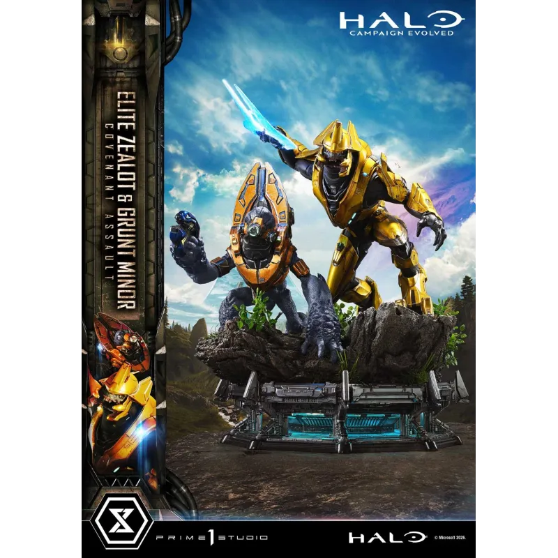 Halo: Campaign Evolved Elite Zealot X Grunt Minor Prime 1 Studio