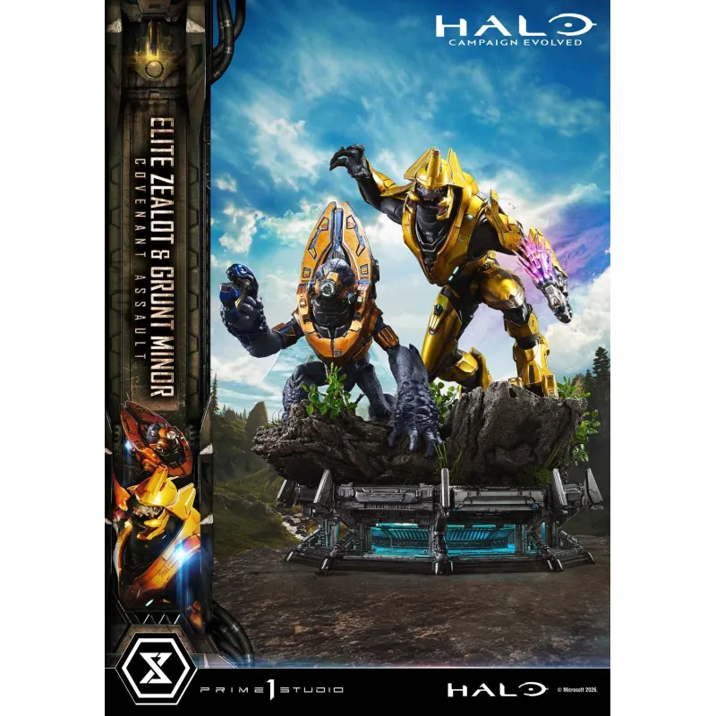 Halo: Campaign Evolved Elite Zealot X Grunt Minor Prime 1 Studio