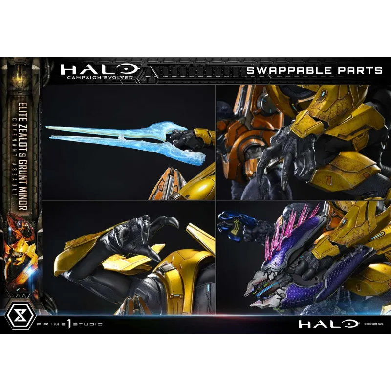 Halo: Campaign Evolved Elite Zealot X Grunt Minor Prime 1 Studio