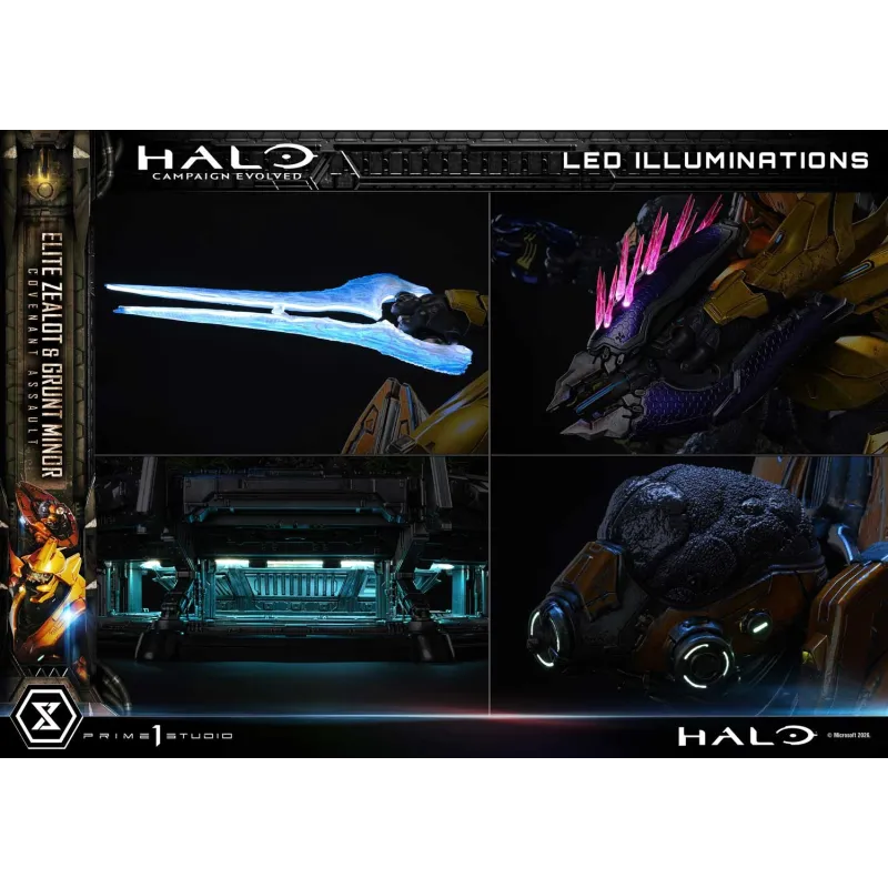 Halo: Campaign Evolved Elite Zealot X Grunt Minor Prime 1 Studio