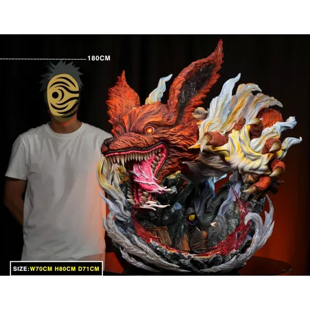 Naruto Shippuden Obito and Kurama YuanHuo x FangShui Studio