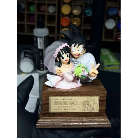 Dragon Ball Z Goku X ChiChi Wedding Bust LP Studio - Buy Now