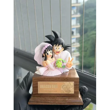 Dragon Ball Z Goku X ChiChi Wedding Bust LP Studio - Buy Now