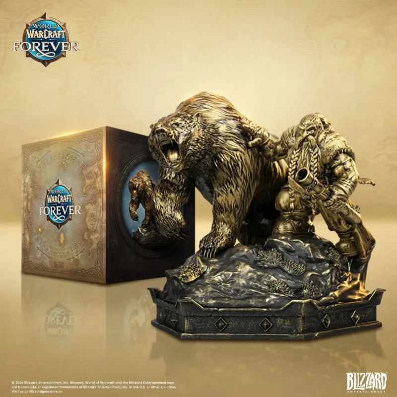 WoW Forever Dwarven Hunter & Loyal Bear - Buy Now