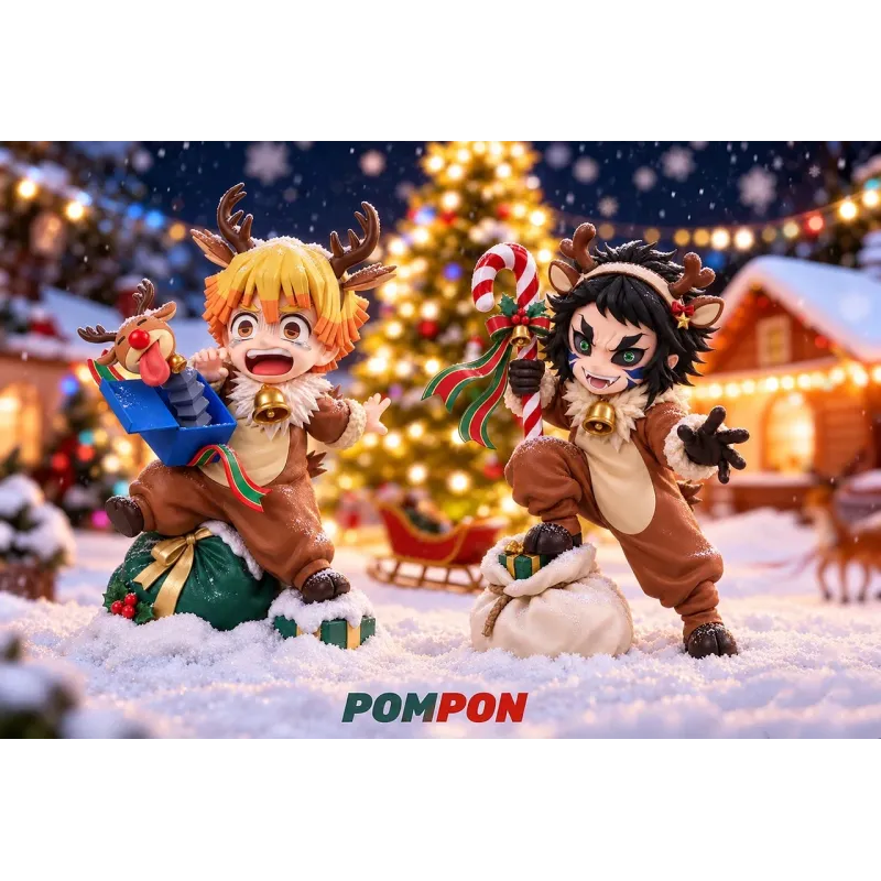 Kimetsu no Yaiba Zenitsu & Kaigaku PomPon - Buy Now