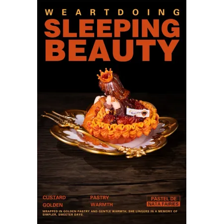 Sleeping Beauty Pastel de Nata Fairies WeArtDoing