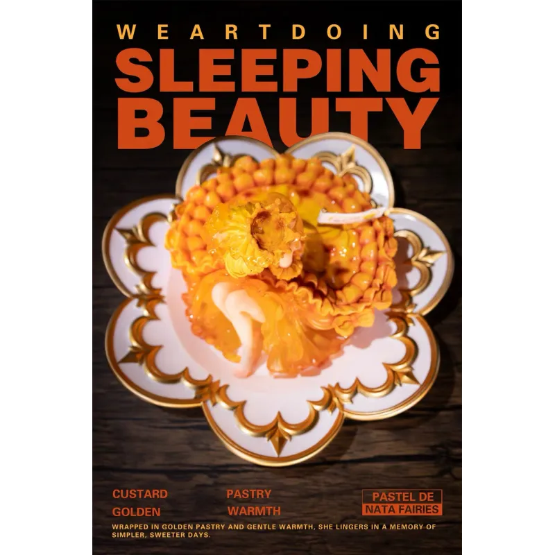 Sleeping Beauty Pastel de Nata Fairies WeArtDoing