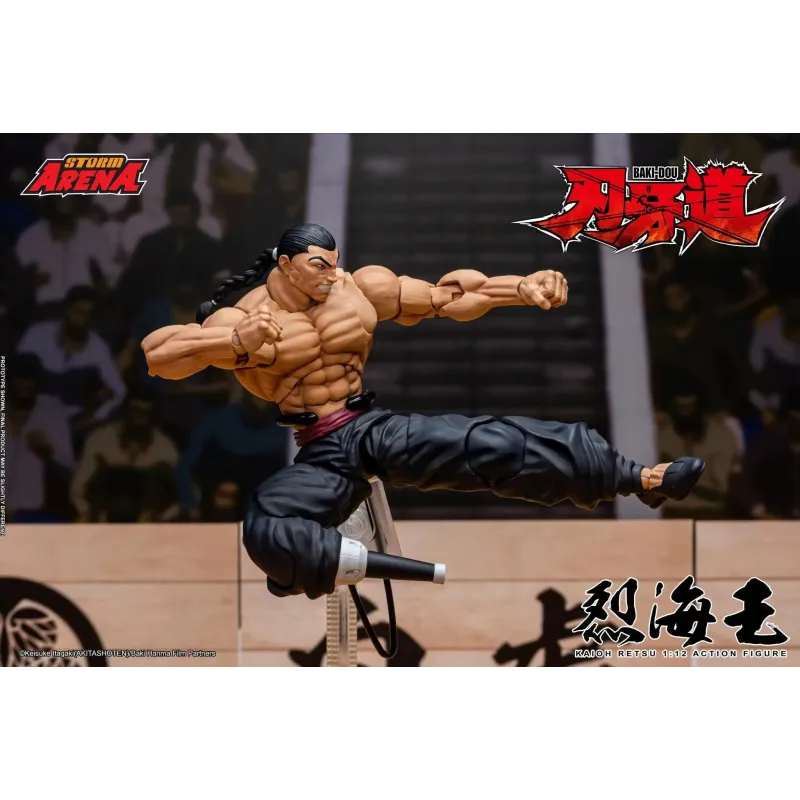 Baki the Grappler Retsu Kaioh Storm Collectibles - Buy Now