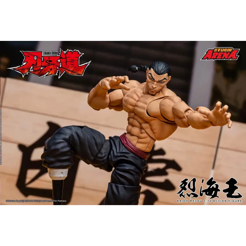 Baki the Grappler Retsu Kaioh Storm Collectibles - Buy Now