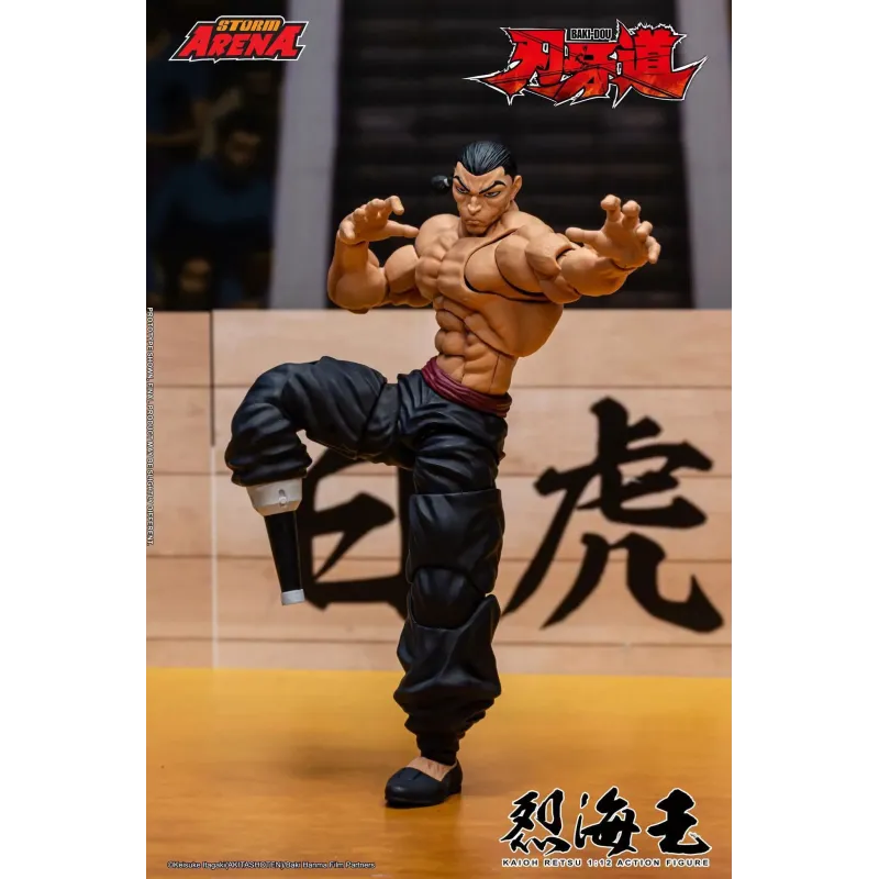 Baki the Grappler Retsu Kaioh Storm Collectibles - Buy Now