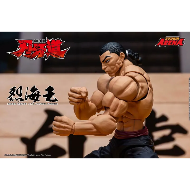Baki the Grappler Retsu Kaioh Storm Collectibles - Buy Now