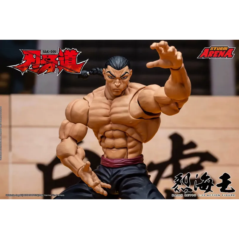 Baki the Grappler Retsu Kaioh Storm Collectibles - Buy Now