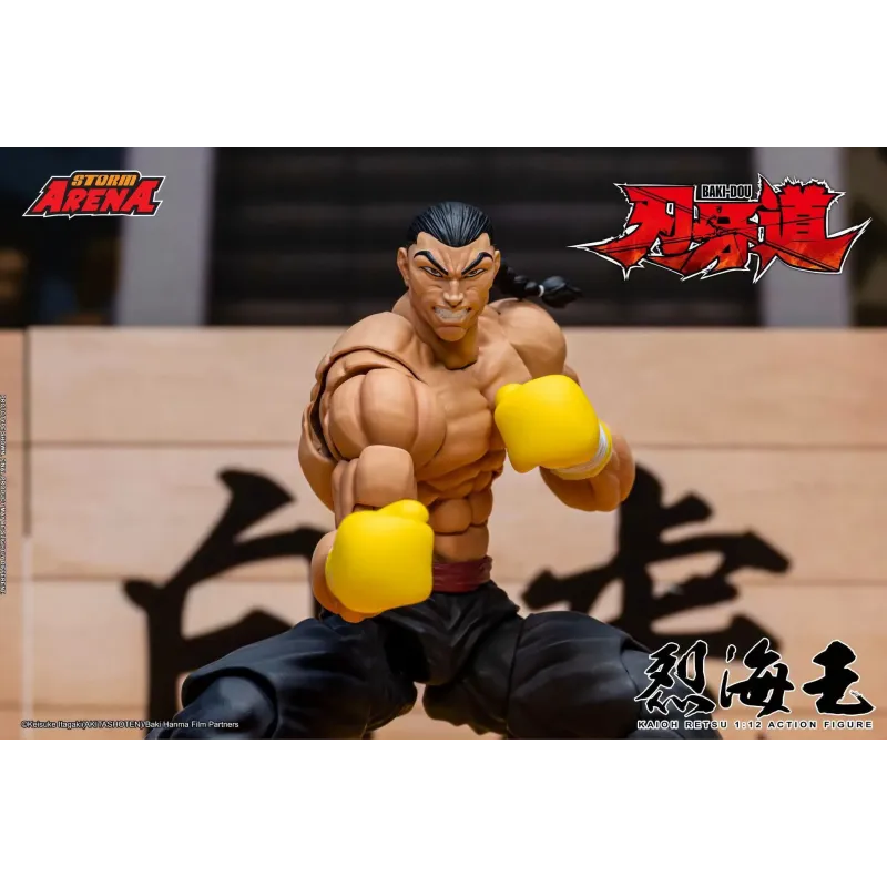 Baki the Grappler Retsu Kaioh Storm Collectibles - Buy Now