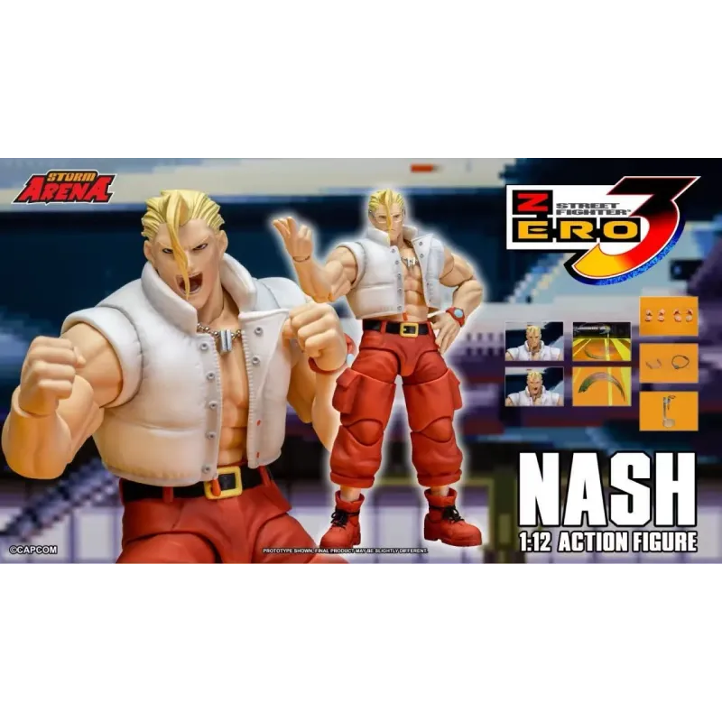 Street Fighter Alpha 3 Nash Variant Color Storm Collectibles - Buy Now