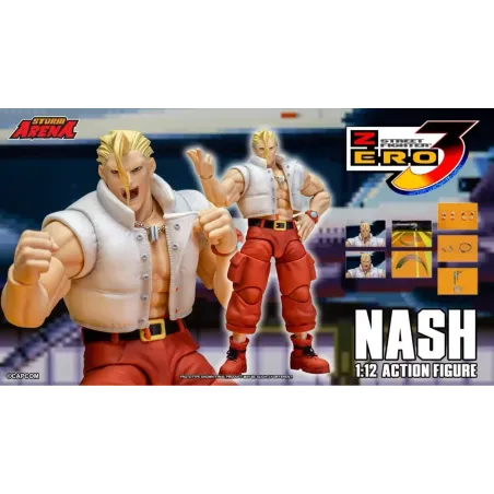 Street Fighter Alpha 3 Nash Variant Color Storm Collectibles - Buy Now