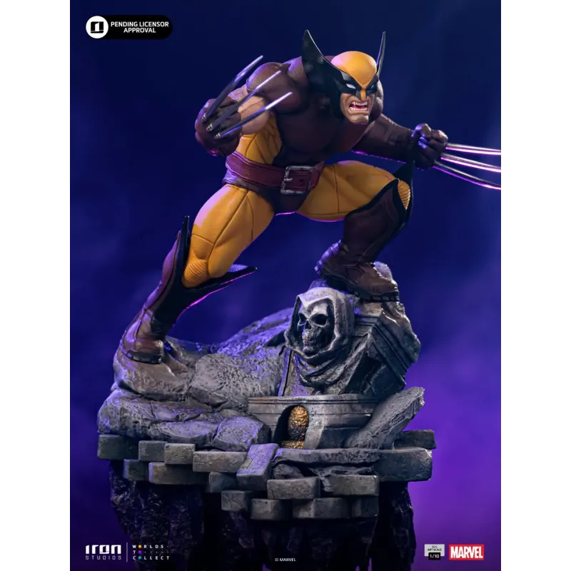 Marvel Wolverine Infinity Gauntlet Diorama Iron Studios - Buy Now