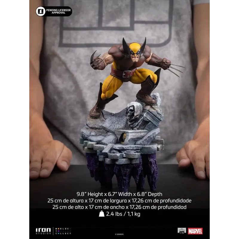Marvel Wolverine Infinity Gauntlet Diorama Iron Studios - Buy Now