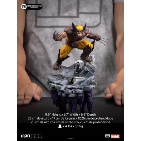 Marvel Wolverine Infinity Gauntlet Diorama Iron Studios - Buy Now