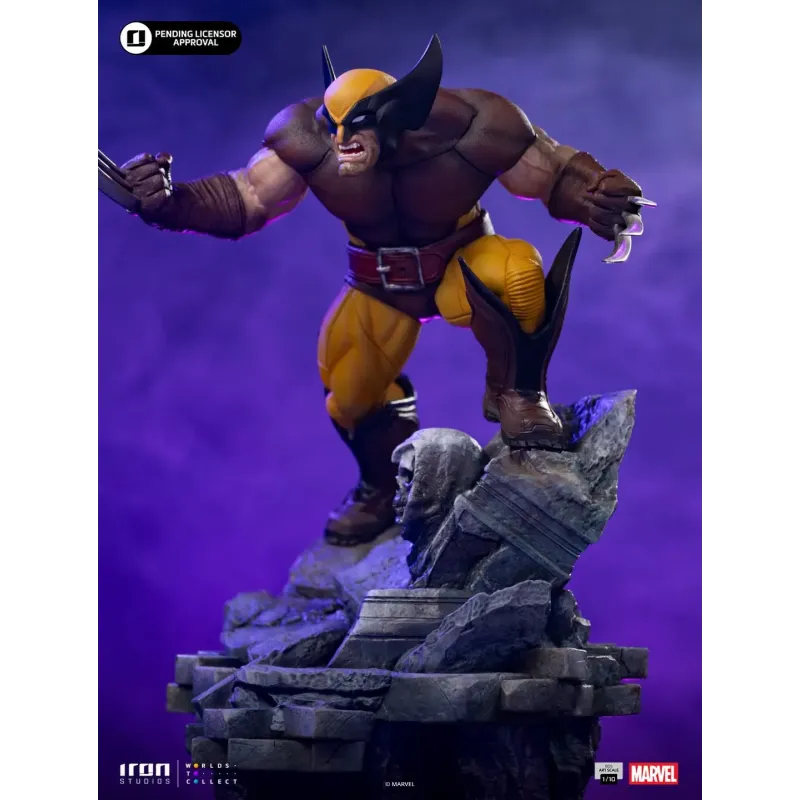Marvel Wolverine Infinity Gauntlet Diorama Iron Studios - Buy Now