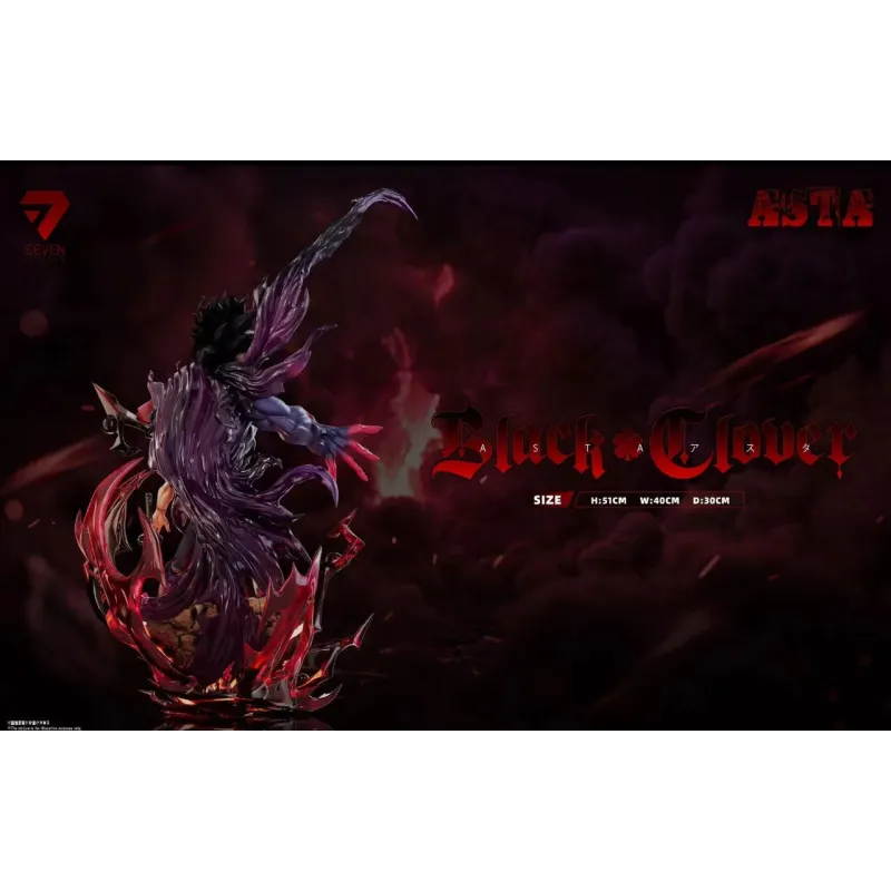 Black Clover Asta Demon Assimilation Seven Studio - Buy Now