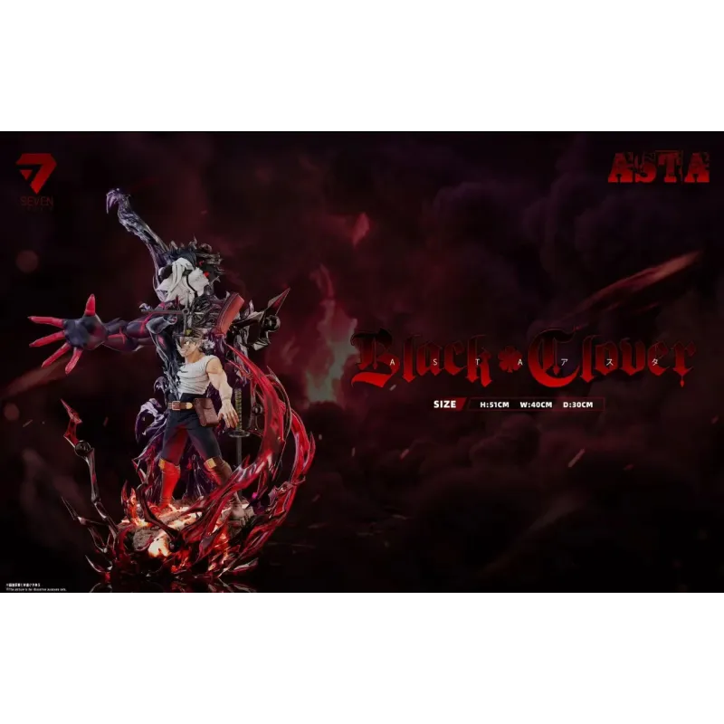 Black Clover Asta Demon Assimilation Seven Studio - Buy Now