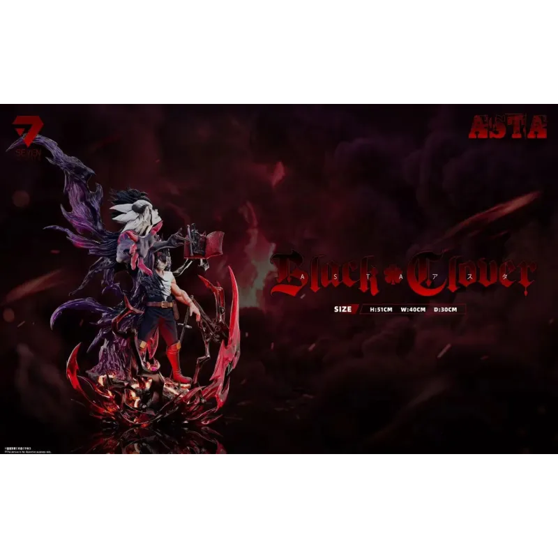 Black Clover Asta Demon Assimilation Seven Studio - Buy Now