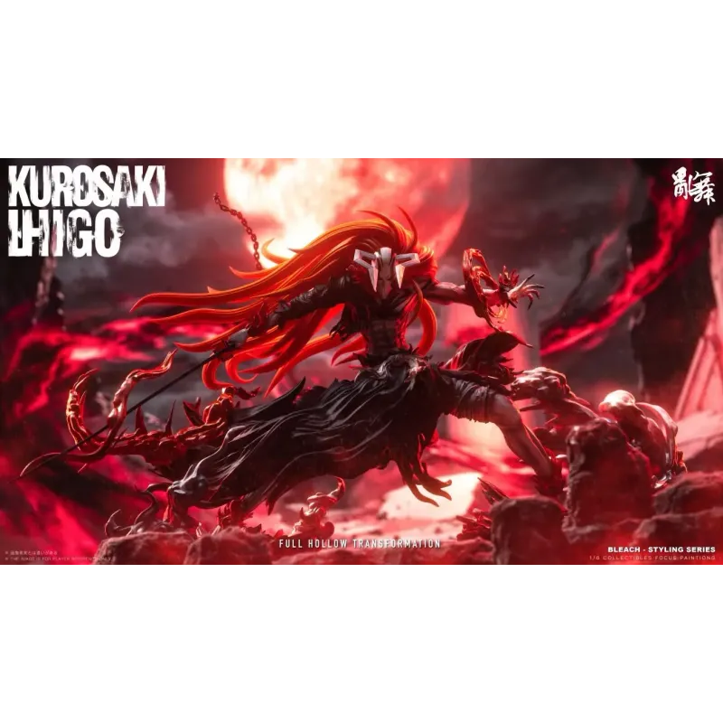 Bleach Full Hollow Transformation Ichigo Luan Wu Studio - Buy Now
