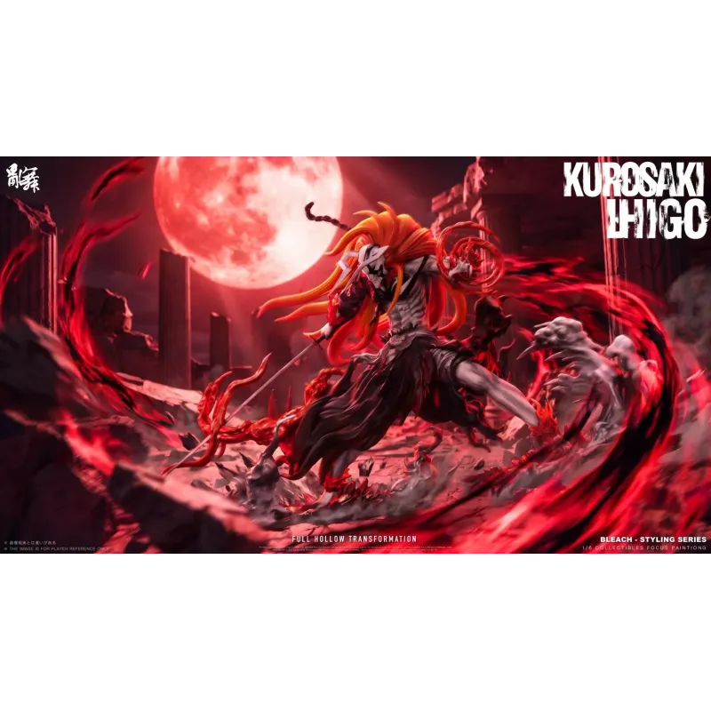 Bleach Full Hollow Transformation Ichigo Luan Wu Studio - Buy Now
