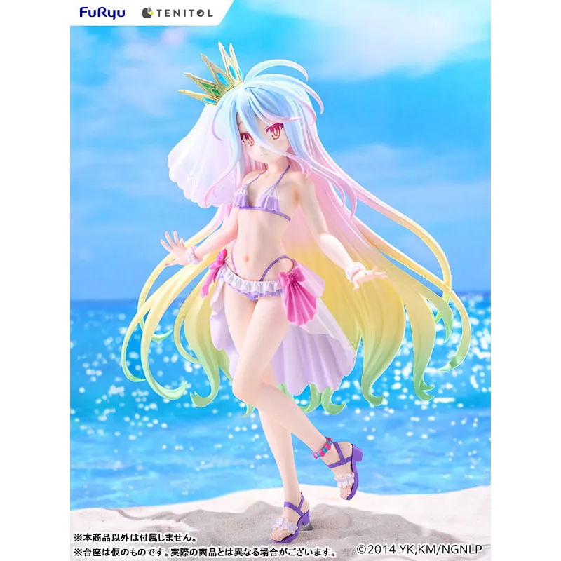 No Game No Life Shiro Swimsuit Dress ver. Furyu - Buy Now
