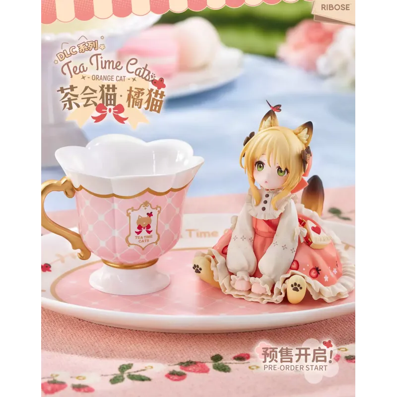Original Character Tea Time Cats RIBOSE - Buy Now