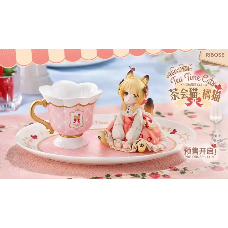 Original Character Tea Time Cats RIBOSE - Buy Now