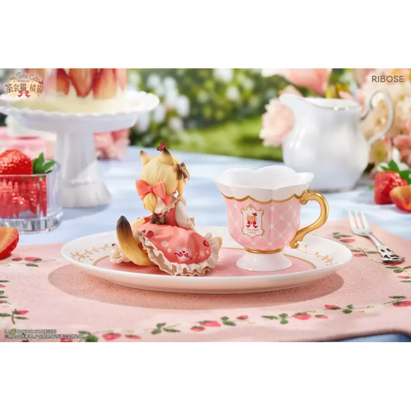 Original Character Tea Time Cats RIBOSE - Buy Now
