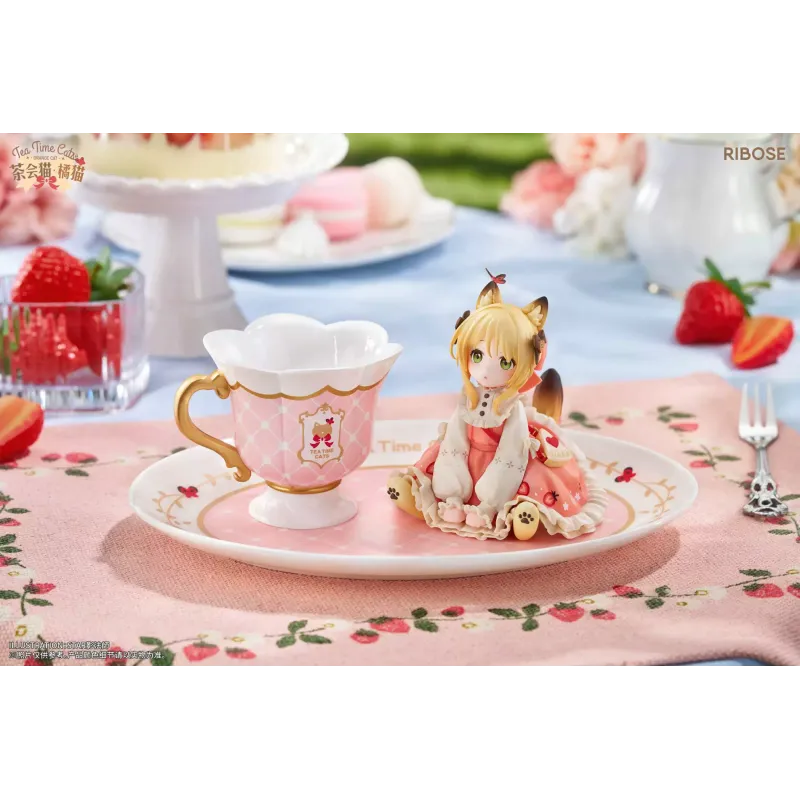 Original Character Tea Time Cats RIBOSE - Buy Now