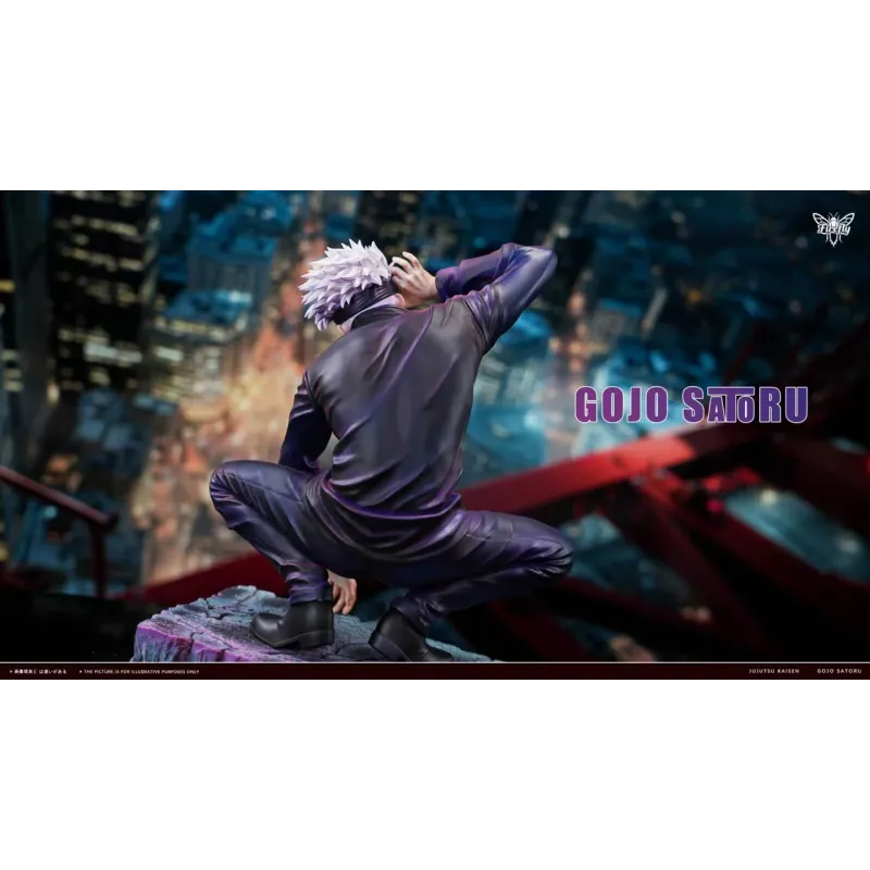 Jujutsu Kaisen Squatting Gojo Firefly Studio - Buy Now