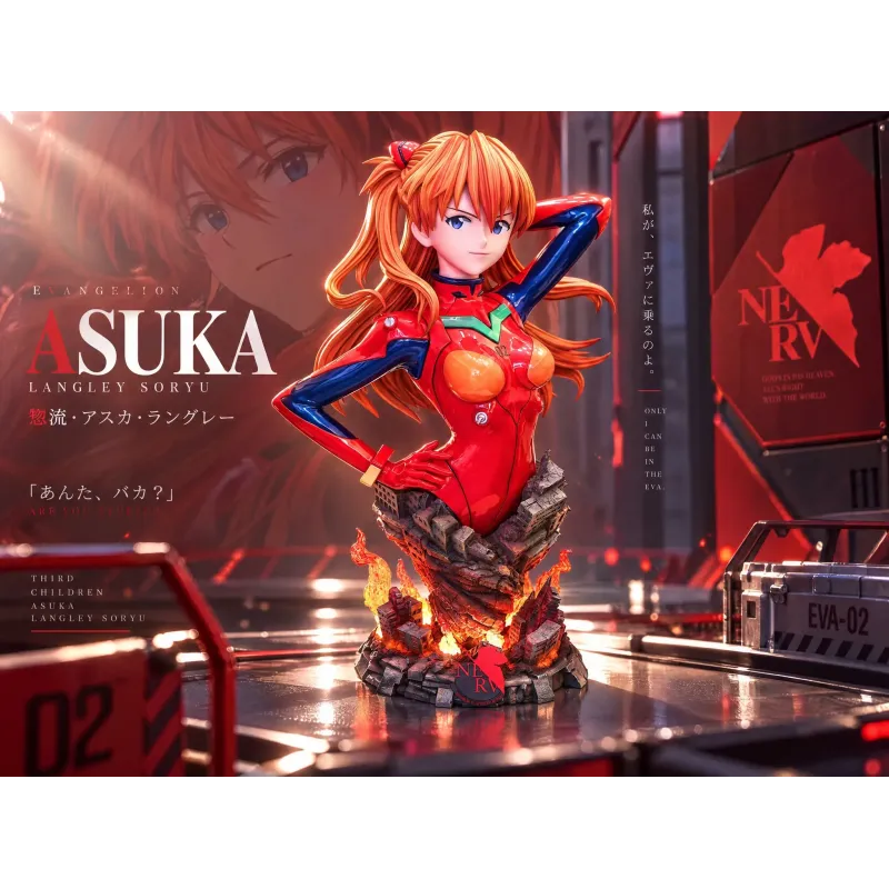 Neon Genesis Evangelion Asuka Bust LIYUE Studio - Buy Now