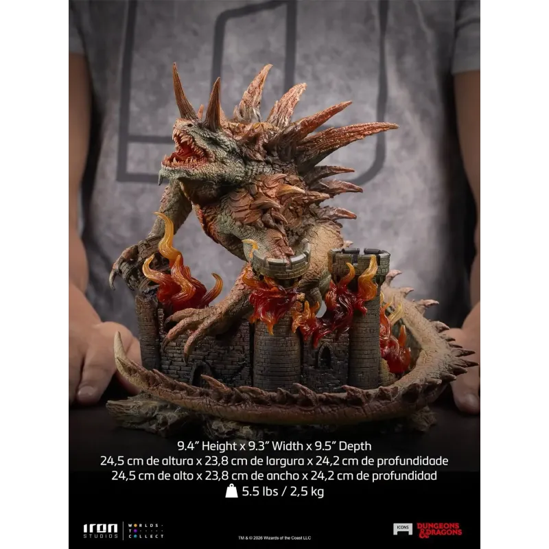 Dungeons and Dragons Tarrasque Iron Studios - Buy Now