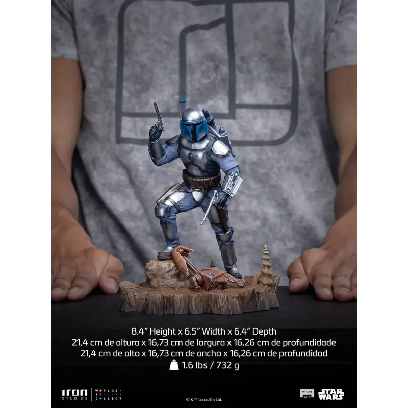 Star Wars Jango Fett Iron Studios - Buy Now